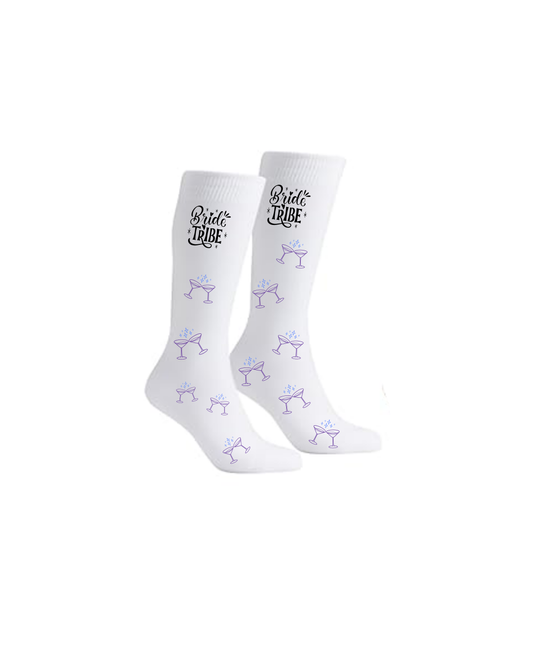 Bride Tribe & Team Groom Socks