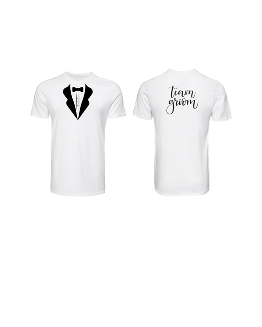 Team Groom T-shirt.
