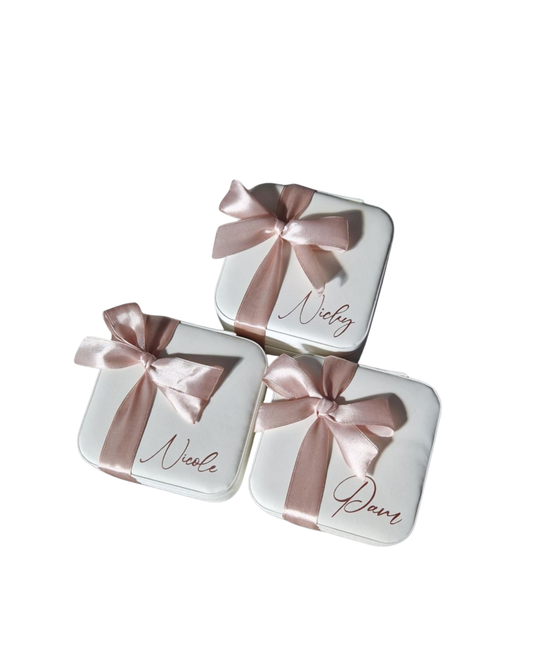 Jewelry Box with Silk Ribbon