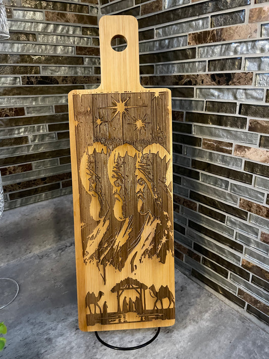 Three Wise Men with the Nativity