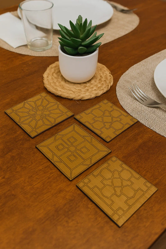 Geometric Coasters